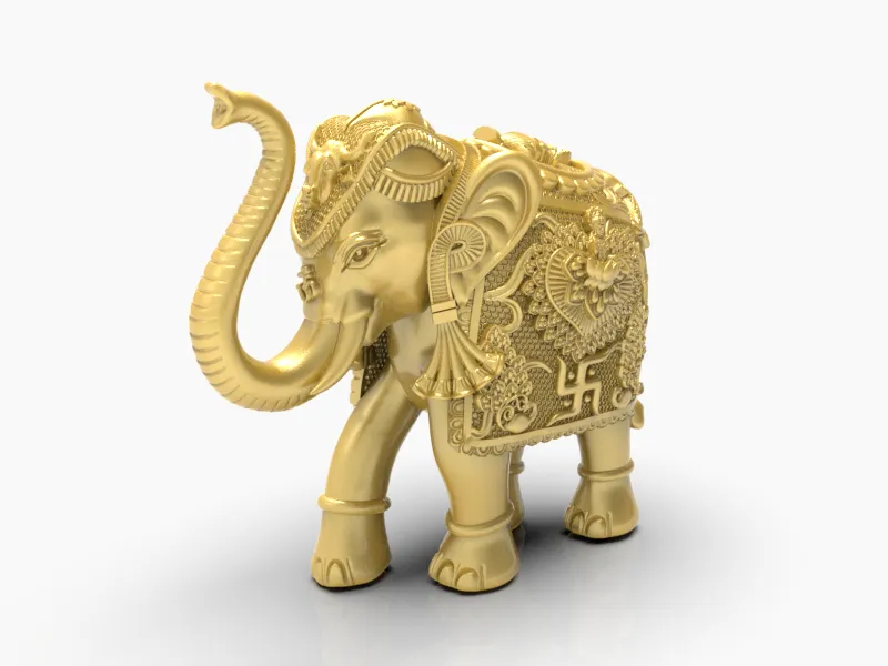 Elephant 3D-print model file-8
