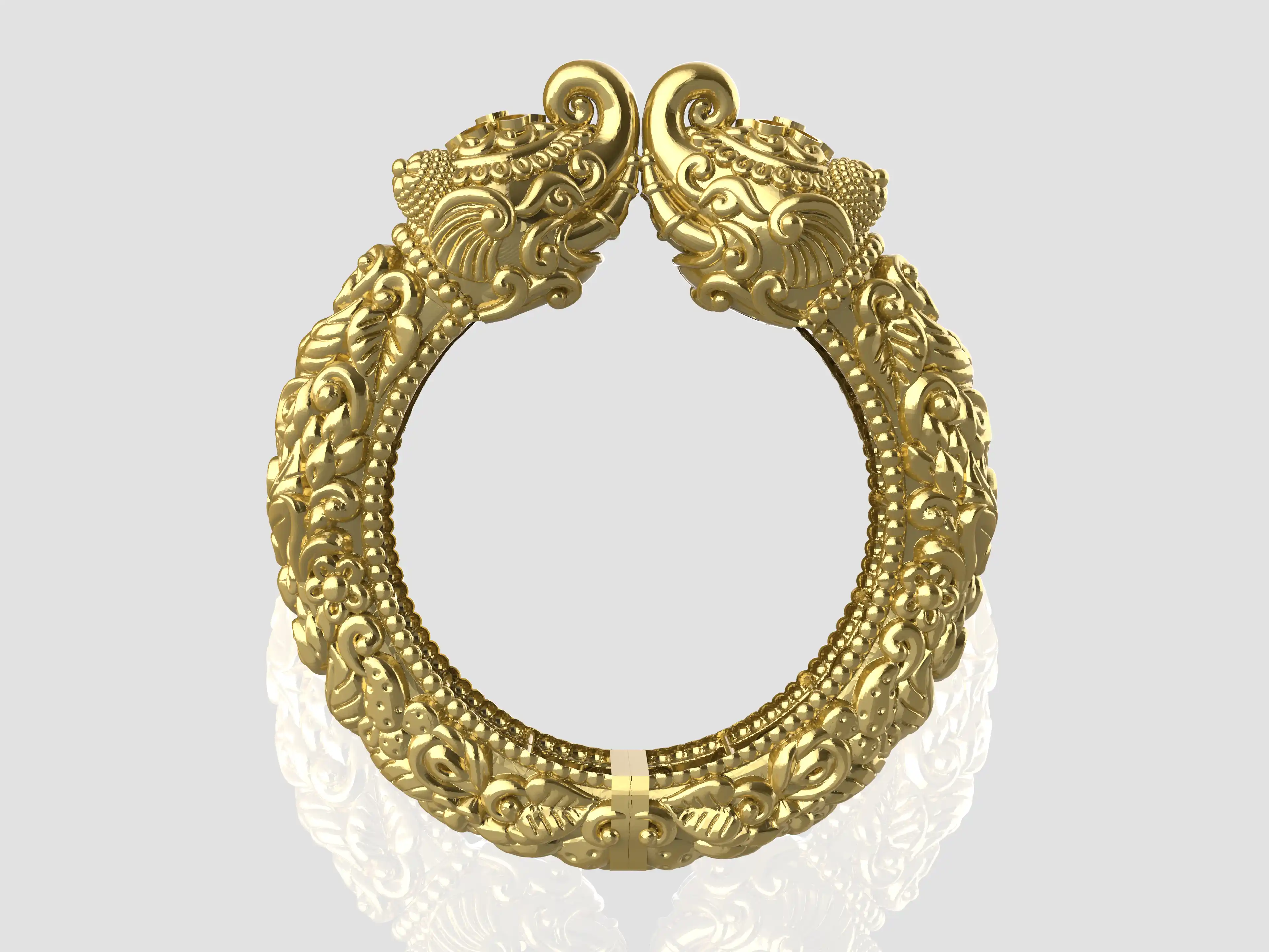 Elephant Spring Bangle File