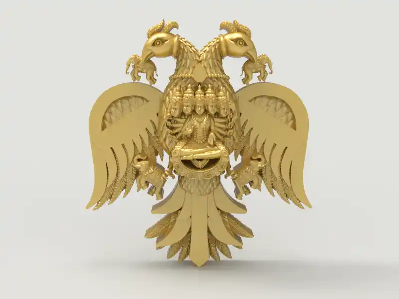 Gandaberunda stl file