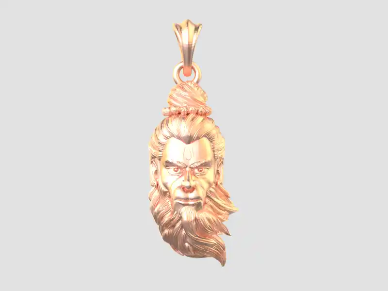 Hanuman murti cad file-3