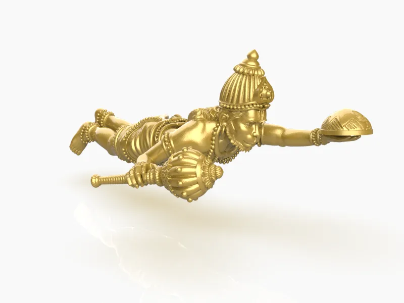 Hanuman murti cad file-5