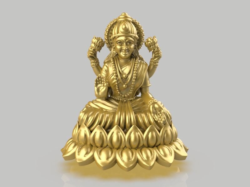 Laxmi murti 3D file-1