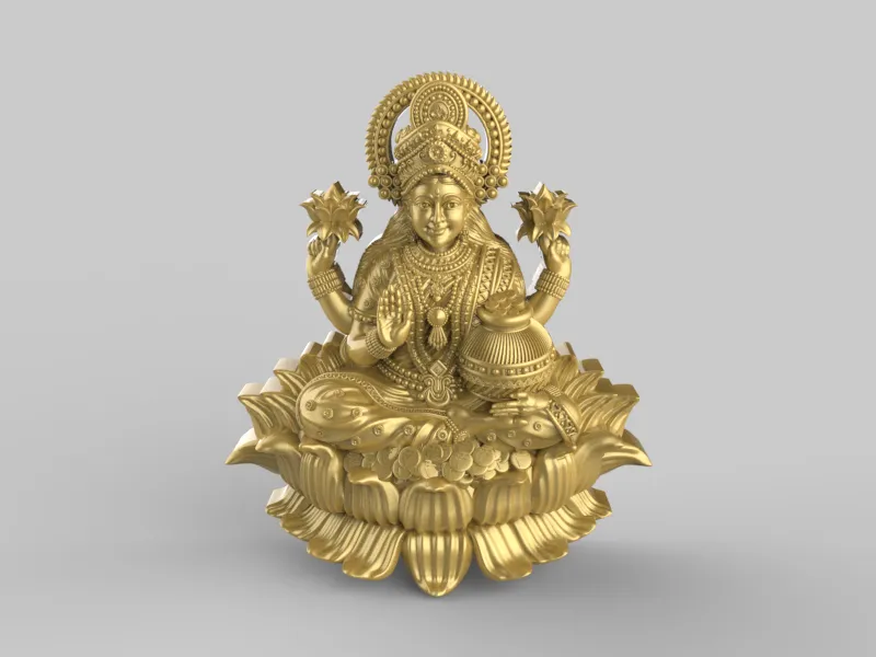 Laxmi murti cad file-7