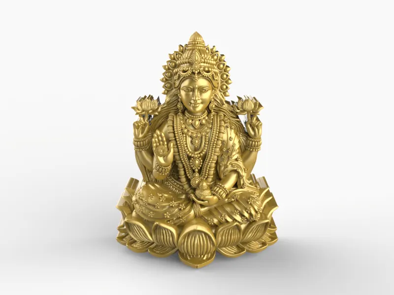 Laxmi murti cad file-8