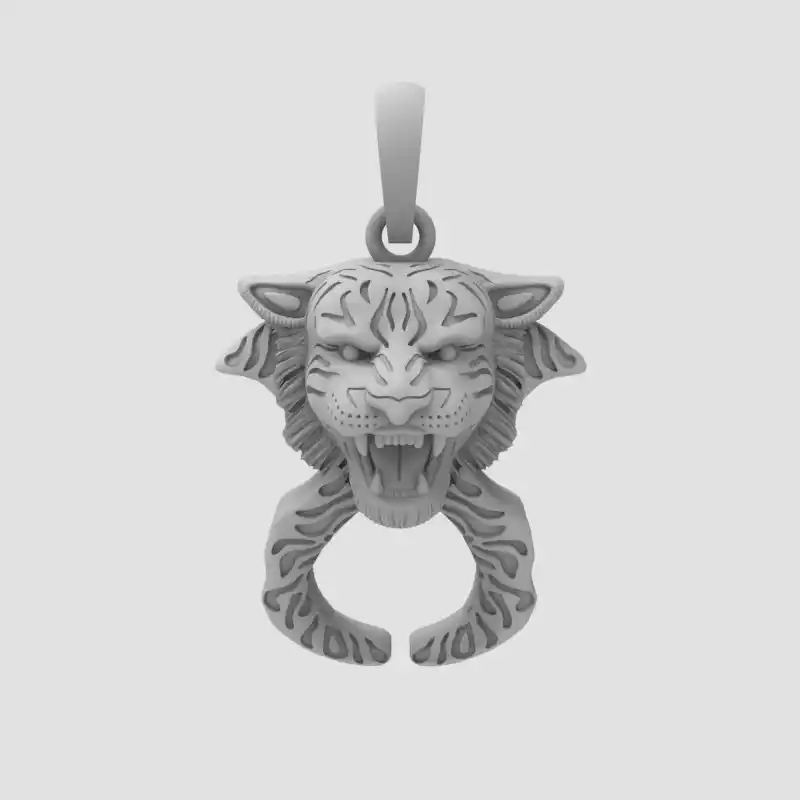 Lion Art Pendant File