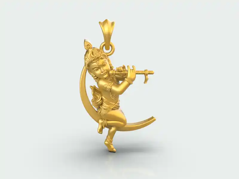 Little Krishna Pendant File-2