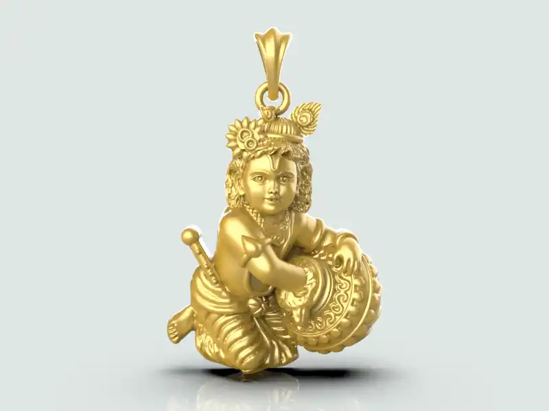 Little Krishna Pendant File-3