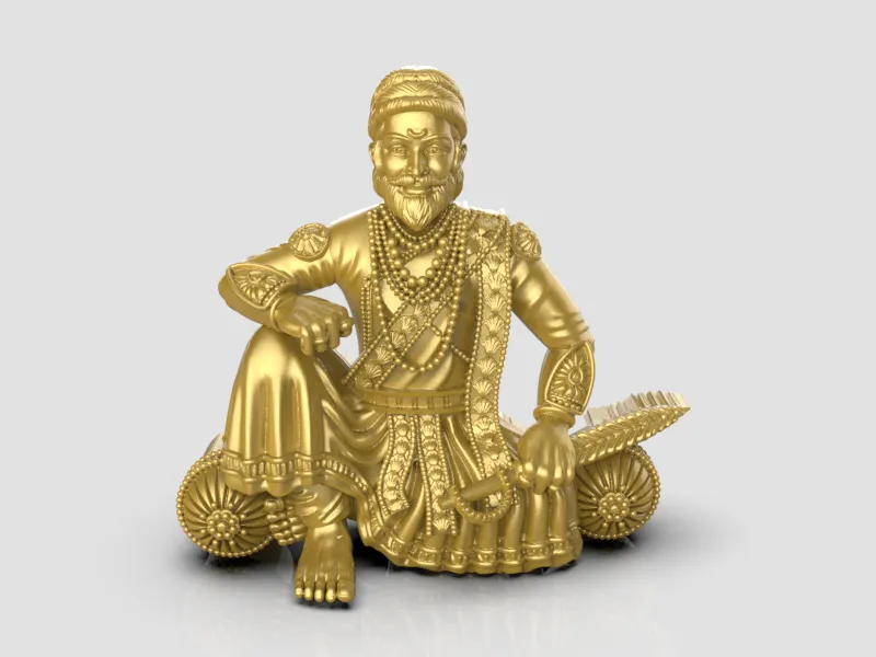 Shivaji Maharaj 3Dprint file-2