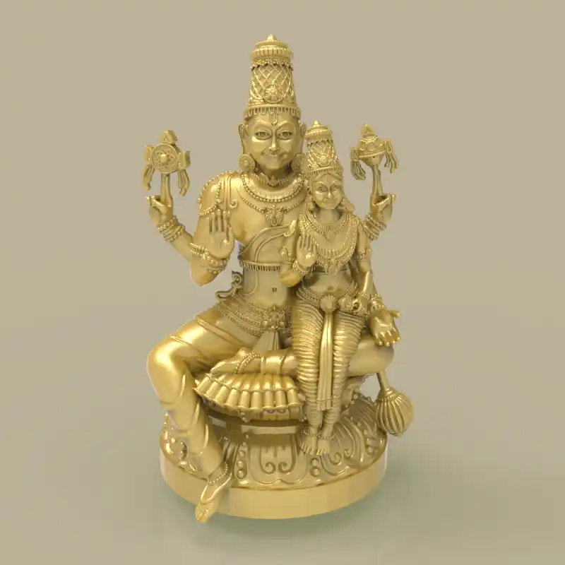 Vishnu-Laxmi stl file-1