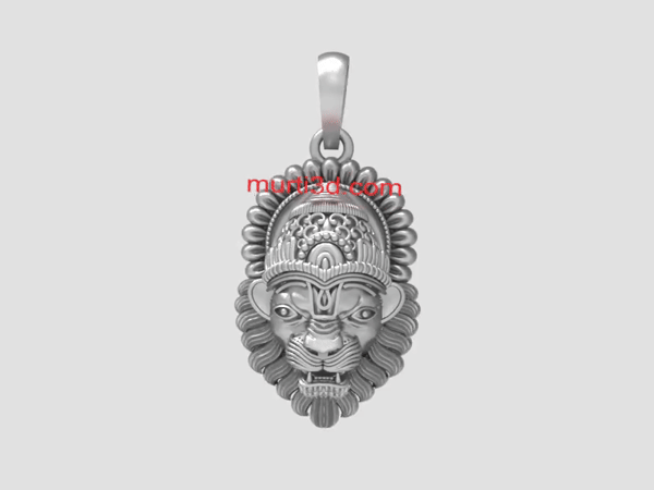 Narshima pendant cad file-1