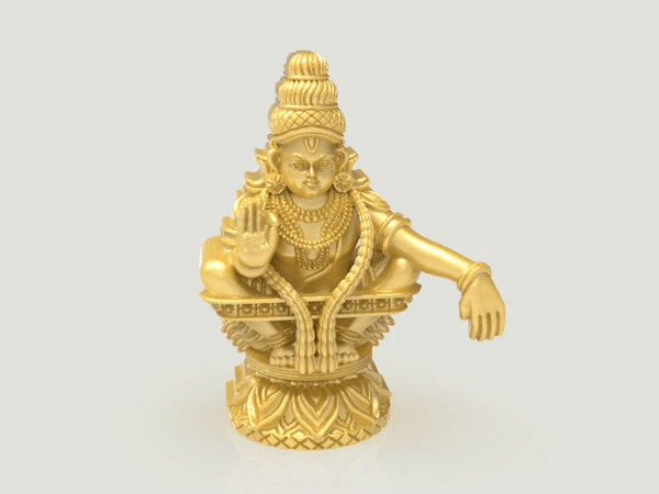 Ayyappa murti 3d file
