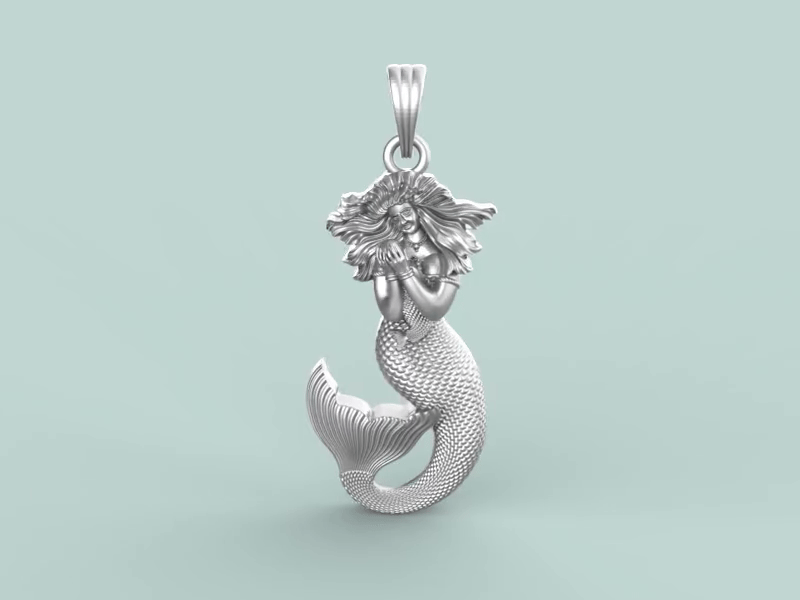 Mermaid 3D and hollow file