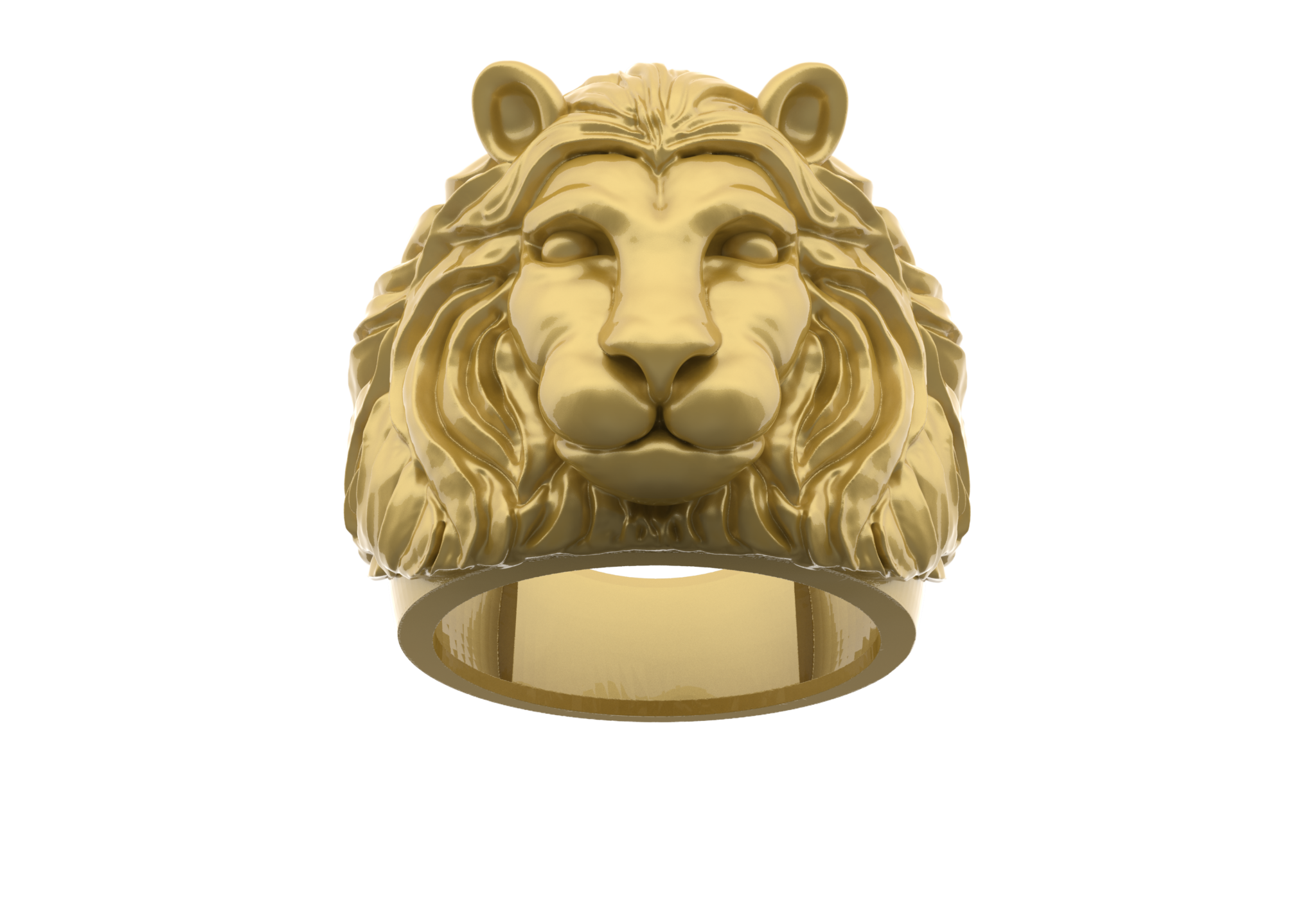 lion ring stl file » murti3d.com