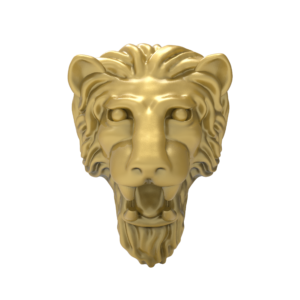 lion-head-CAD-file