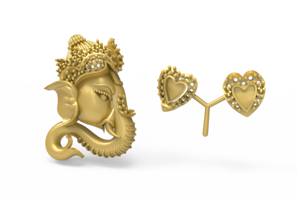Ganesh Pendant Stl File- pic-1