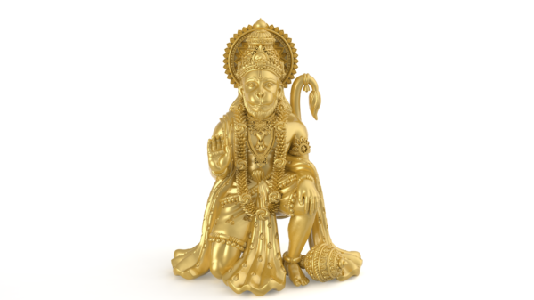 Hanumanji 3D-print 3D-model- pic- 1
