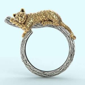 Leopard Ring 3D-print Model- pic- 1