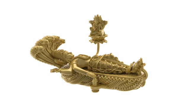 Lord Vishnu 3D-print model- pic- 1