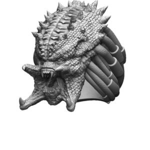 Predator Ring 3D-print Model- pic- 1