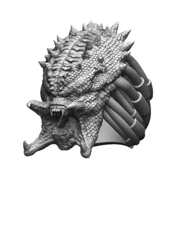Predator Ring 3D-print Model- pic- 1