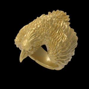 Eagle Ring2 3Dprint model file- pic- 1