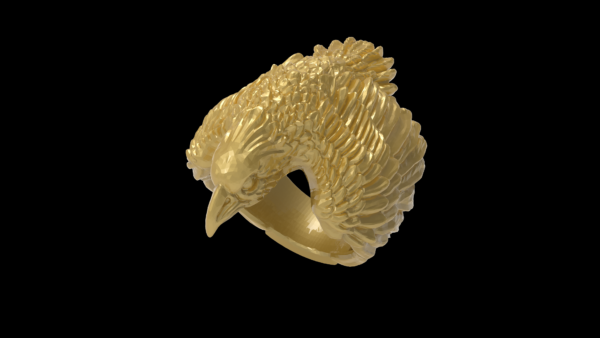 Eagle Ring2 3Dprint model file- pic- 1