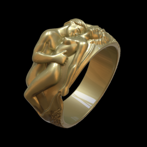 Love Ring 3D-print model file- pic- 1