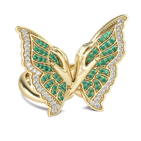 Butterfly Ring 3D-print model file- pic-1