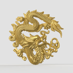 Dragon-3 3D-print model file- pic- 1
