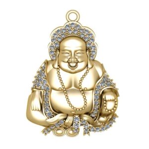 Laughing Buddha 3D-print model file- pic- 1
