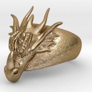 Dragon Ring-2 3D-print file- pic- 1