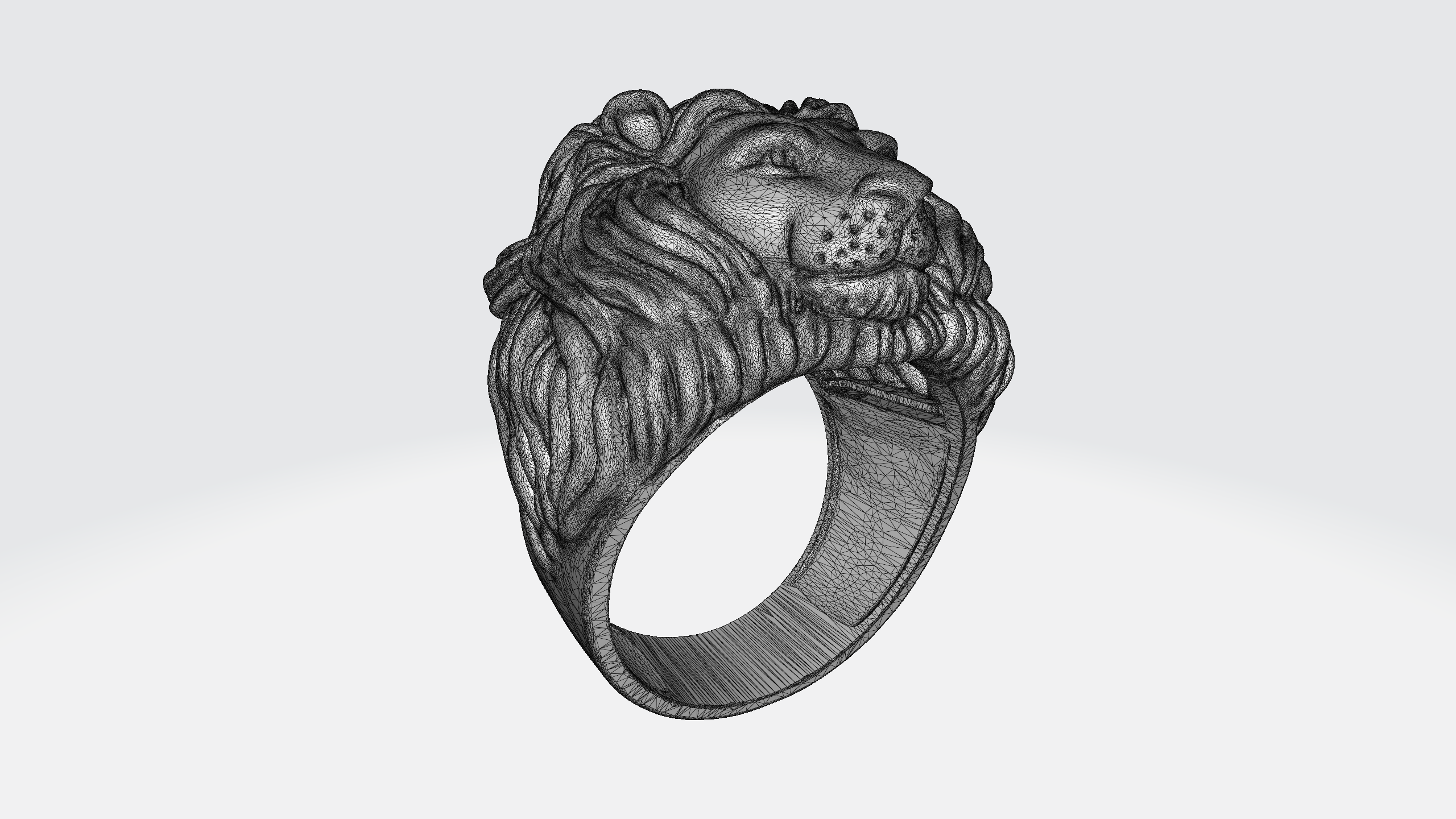 Ring, Jewellery 3D Model, Men's Ring model stl file for 3D printing 17 -  Dezin.info
