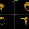 Dolphin Ring 3D-print model file - Image 3