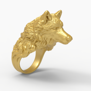 Good Fox Ring 3D-print model file- pic- 1