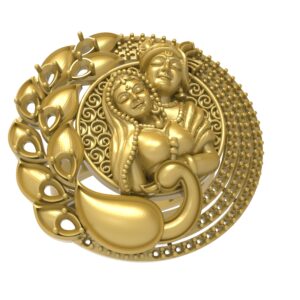 Krishna Peacock Ring file- photo- 1