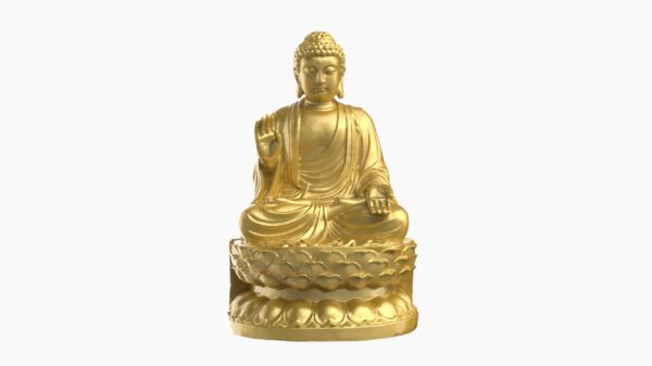 Gautam Buddha 3dprint File- pic- 1