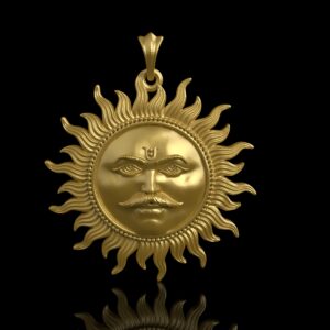 Surya pendant stl file - pic- 1