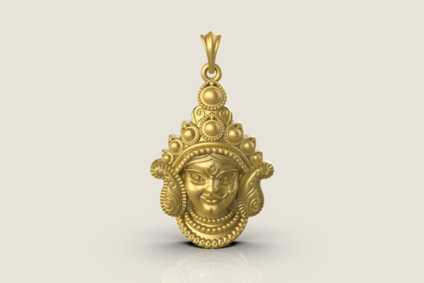 Durga Mata Pendant File- photo- 1