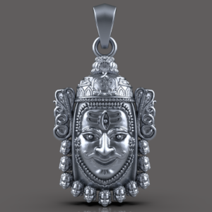 Mahakal pendant 3Dprint file- pic- 1