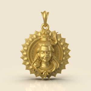 Shiva Pendant 3Dprint file-2- pic- 1