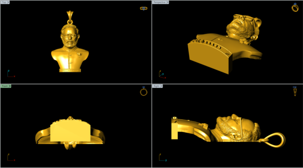 Modi Pendant 3Dprint File - Image 3