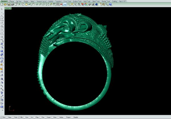 Elephant Ring 3Dprint File - Image 3