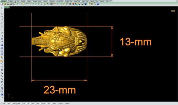 Elephant Ring 3Dprint File - Image 5