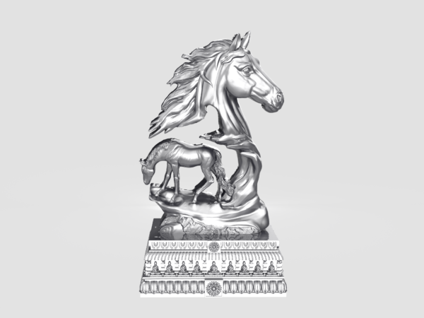 Horse Statue 3D-print file- pic- 1