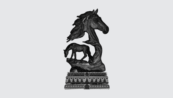 Horse Statue 3D-print file - Image 13