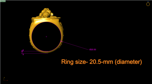 Lion Ring 3D-print model file-3 - Image 6