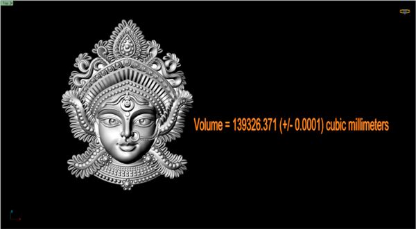 Durga Face Statue File - Image 6
