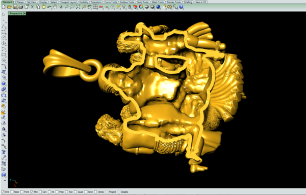 King with boys pendant - Image 8