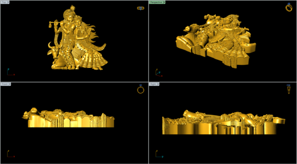 Radhakrishna 3dprint model file-4 - Image 4