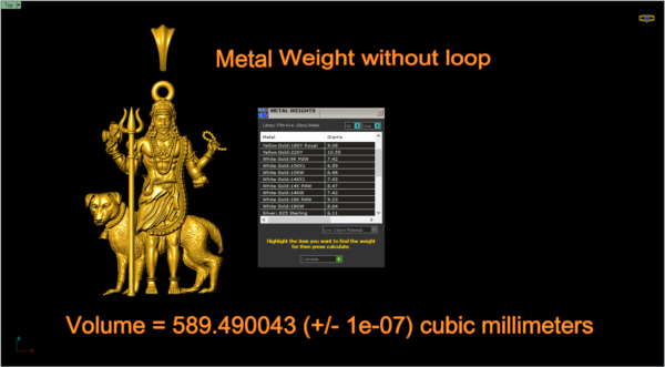 Shiva with dog pendant - Image 2